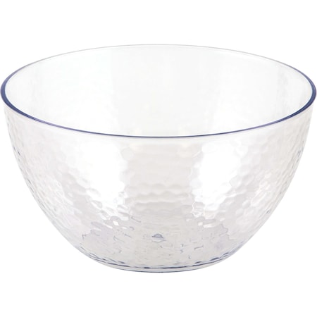 Sensations Clear Pebble Plastic Bowl, 30oz, 12PK 347885